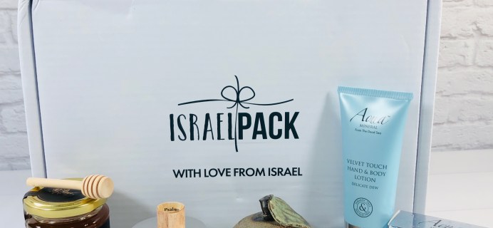 Israel Pack July 2020 Subscription Box Review + Coupon!