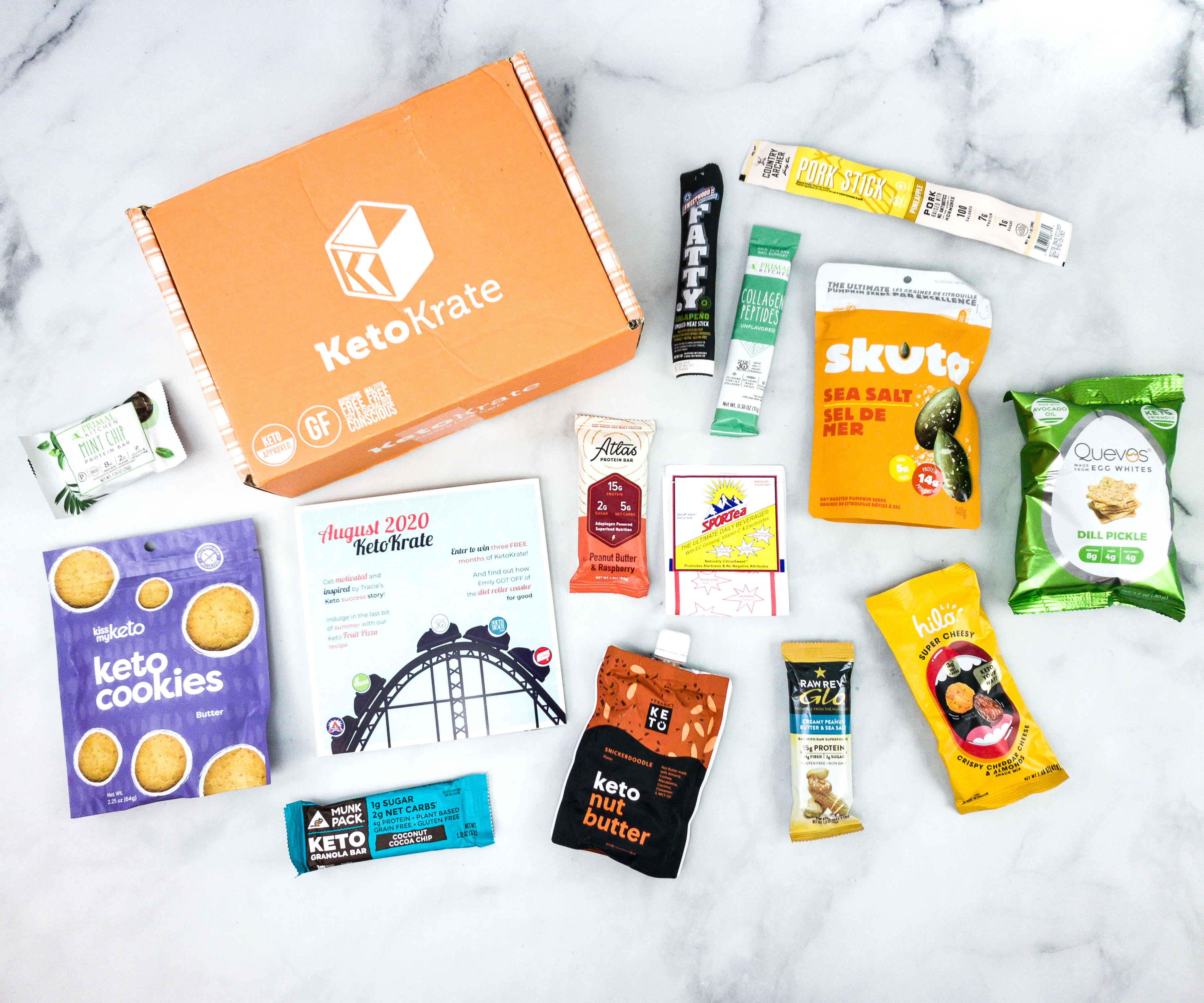 KetoKrate August 2020 Subscription Box Review + Coupon - Hello Subscription