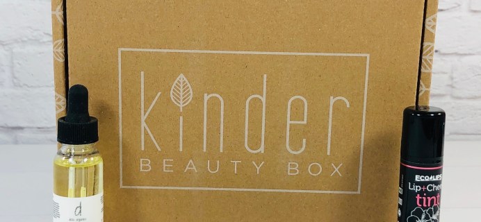 Kinder Beauty Box August 2020 Review + Coupon – TULIP