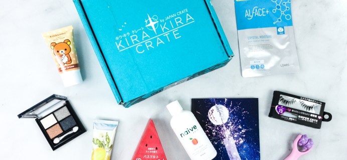 Kira Kira Crate August 2020 Subscription Box Review + Coupon