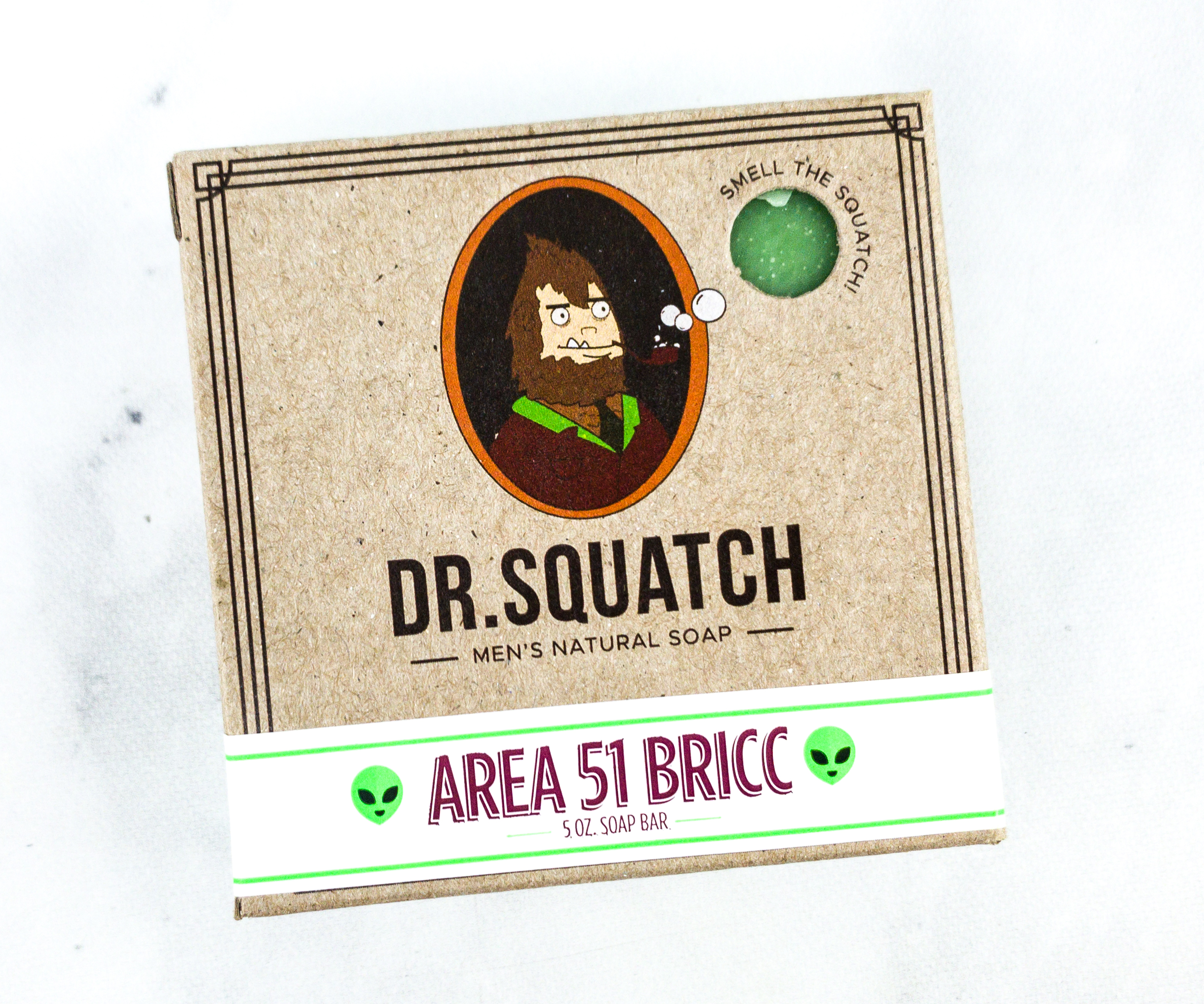 Dr. Squatch: Bar Soap, Area 51 Bricc Exclusive