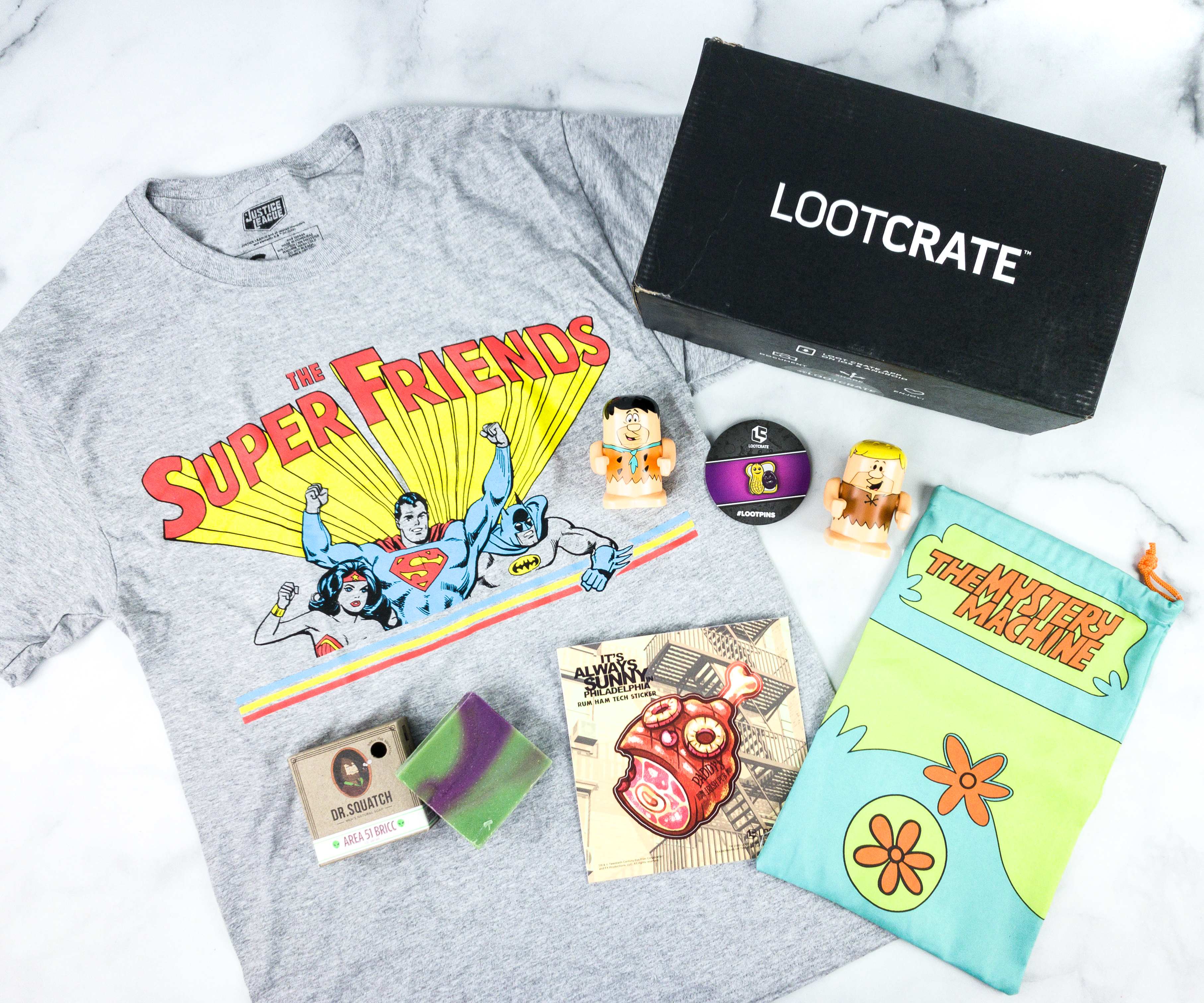 Need a gift for your nerdy friends? These Loot Crate boxes are on