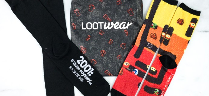 Loot Socks by Loot Crate January 2020 Subscription Box Review & Coupon