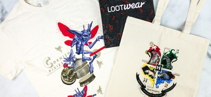 Loot Wear Wizarding World Wear June 2020 Subscription Box Review