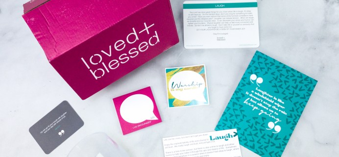 Loved+Blessed August 2020 Subscription Box Review + Coupon