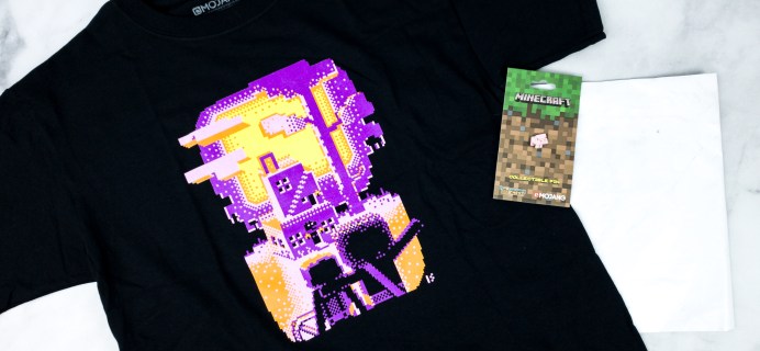 Minecraft T-Shirt Club July 2020 Review