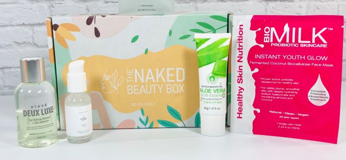The Naked Beauty Box August 2020 Subscription Box Review + Coupon