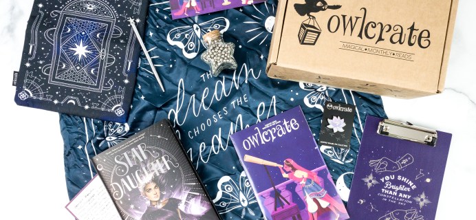 OwlCrate August 2020 Subscription Box Review + Coupon – WRITTEN IN THE STARS