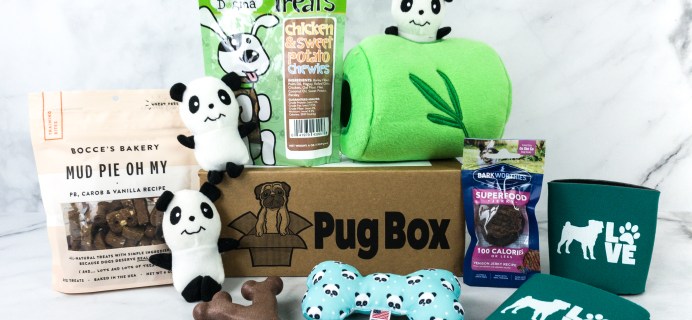 Pug Box July 2020 Subscription Box Review + Coupon
