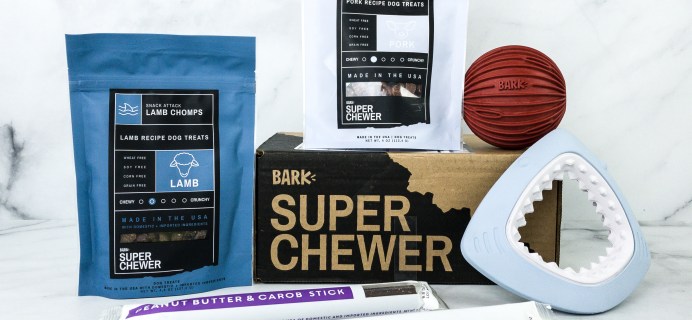 Super Chewer August 2020 Subscription Box Review + Coupon!