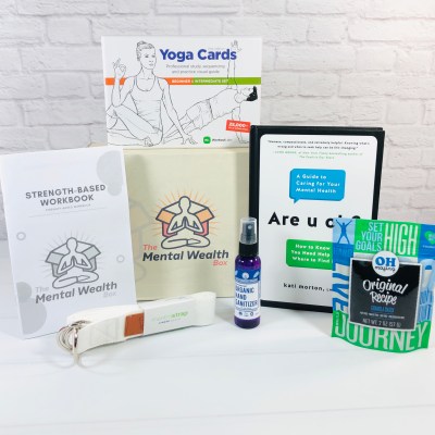 The Mental Wealth Box August 2020 Subscription Box Review