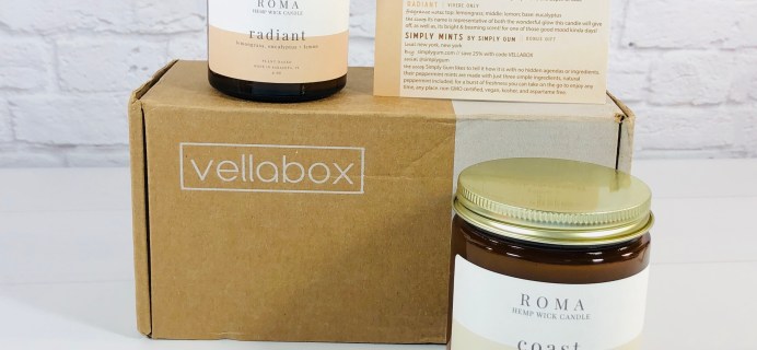 Vellabox Candle Subscription Box Review + Coupon – August 2020