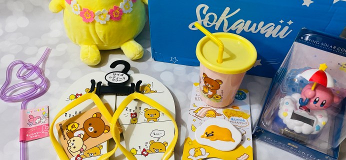 SoKawaii July 2020 Subscription Box Review + Coupon