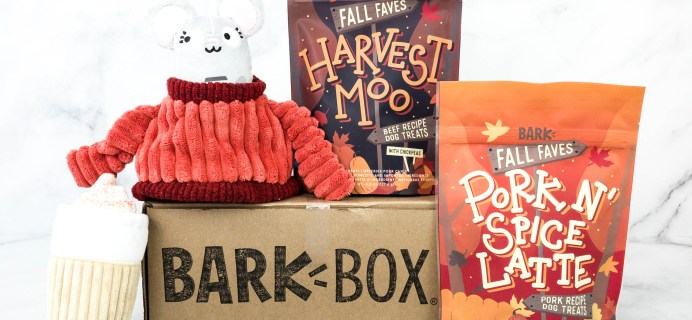 Barkbox September 2020 Subscription Box Review + Coupon