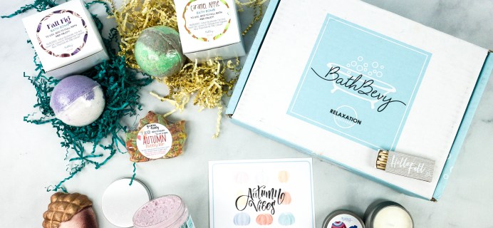 Bath Bevy September 2020 Subscription Box Review + Coupon
