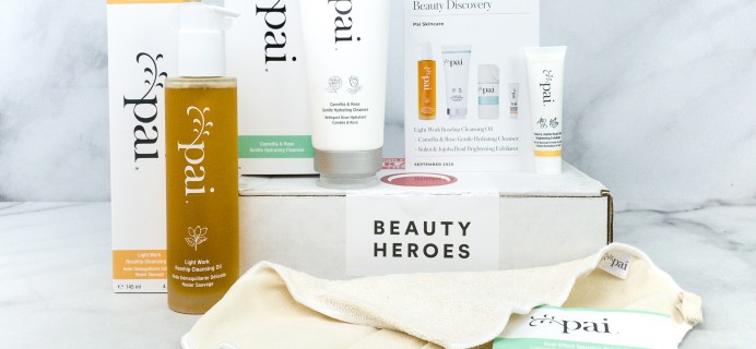 Beauty Heroes September 2020 Subscription Box Review