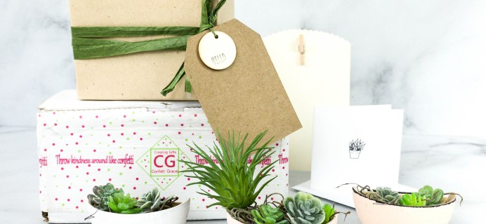 Confetti Grace August 2020 Lil Grace Box Subscription Box Review + Coupon!