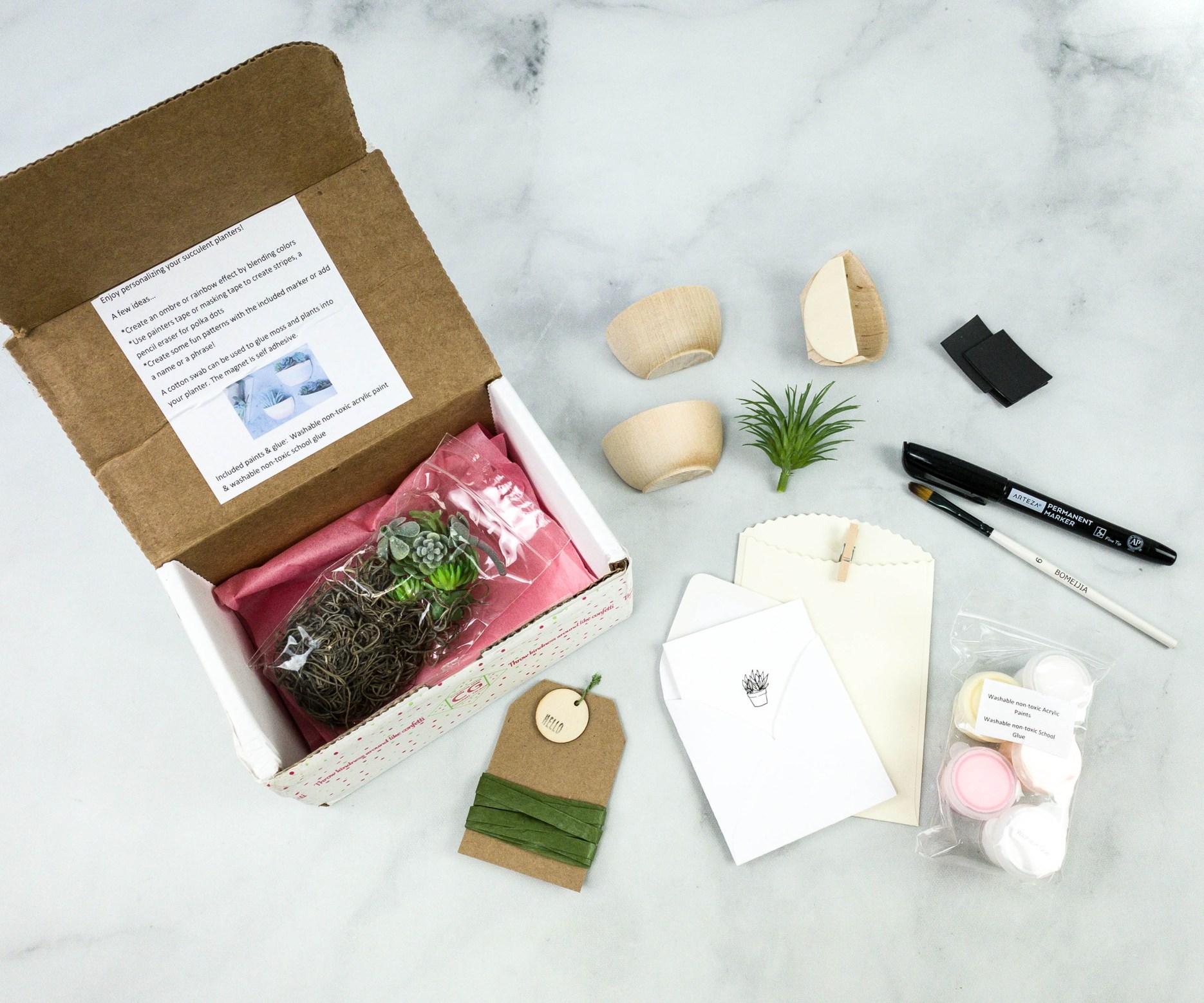 Best Craft & DIY Subscription Boxes 2021 Award Winners hello