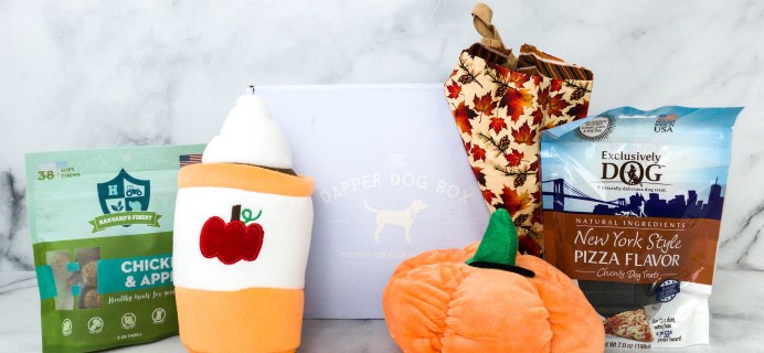 The Dapper Dog Box September 2020 Subscription Box Review + Coupon