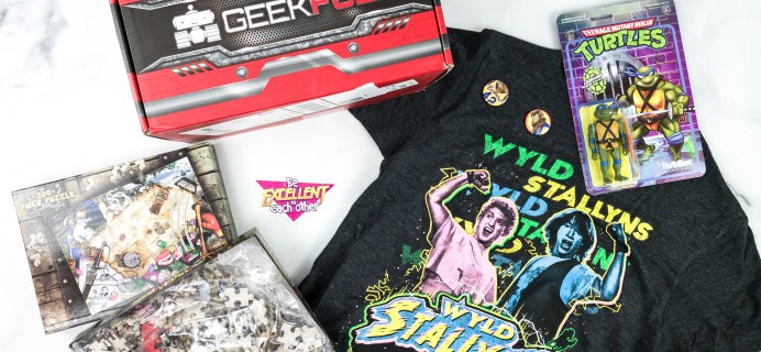 Geek Fuel August 2020 Subscription Box Review