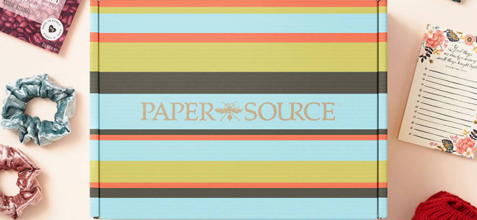 Paper Source Lifestyle Subscription Box Spring 2021 Full Spoilers!