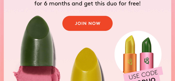Birchbox Deal: FREE Lipstick Queen Color Changing Duo!