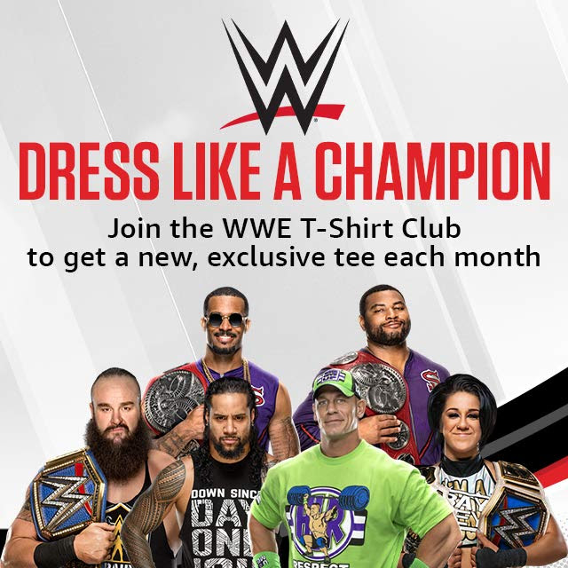 WWE T-Shirt Club Subscription: Dress Like A Champion! - Hello Subscription