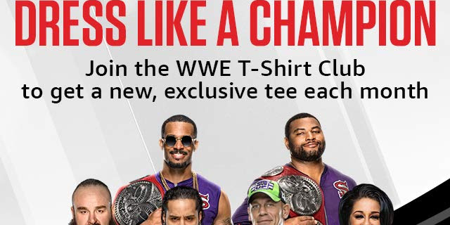 WWE T-Shirt Club Subscription: Dress Like A Champion!