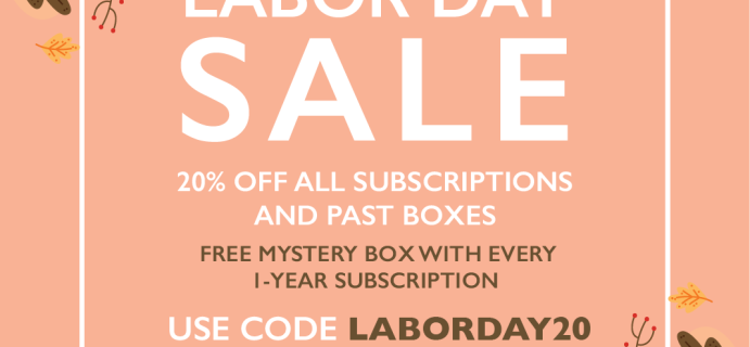 Cocotique Labor Day Sale: FREE Box + 20% Off All New Subscriptions & Past Boxes!