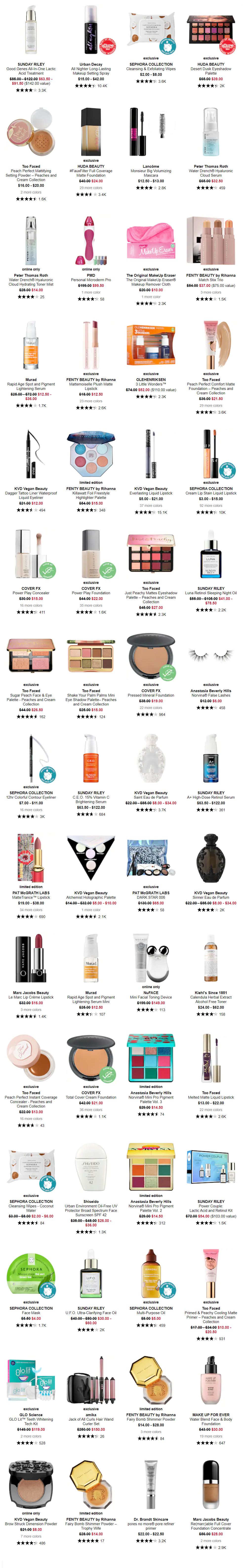 Sephora Labor Day Sale Get Up To 50 Off! Hello Subscription