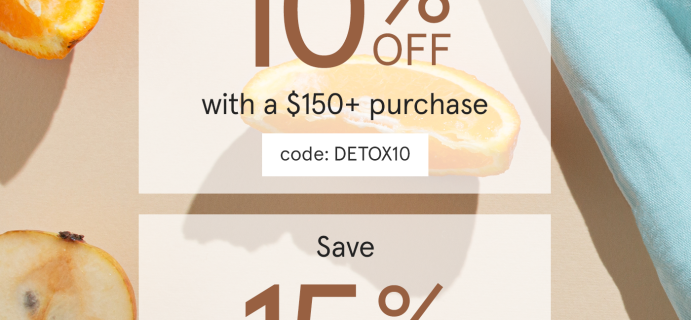 The Detox Market Labor Day Sale: Get Up To 15% Off!