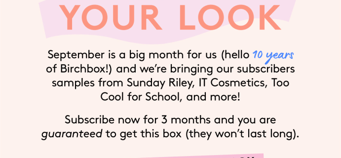 Birchbox Coupon: Start Your First Box With a Guaranteed Box!