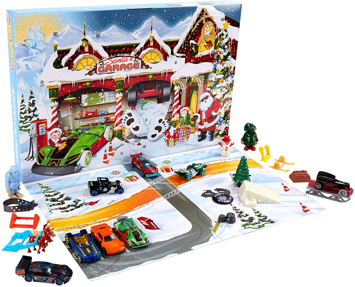 amazon hot wheels advent calendar