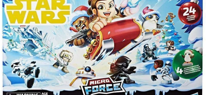 Star Wars Micro Force Advent Calendar Available Now!
