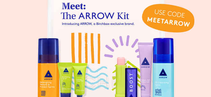 Birchbox Deal: FREE Exclusive Meet Arrow Kit with Annual Subscription!