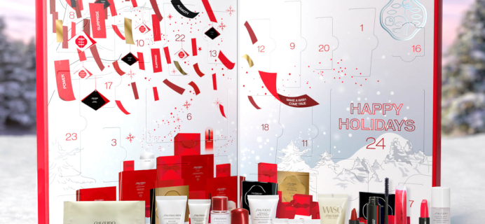 Shiseido Beauty Advent Calendar 2020 Spoilers! {UK}