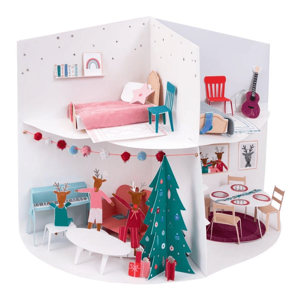 2020 Meri Meri Festive House Paper Craft Advent Calendar Available Now