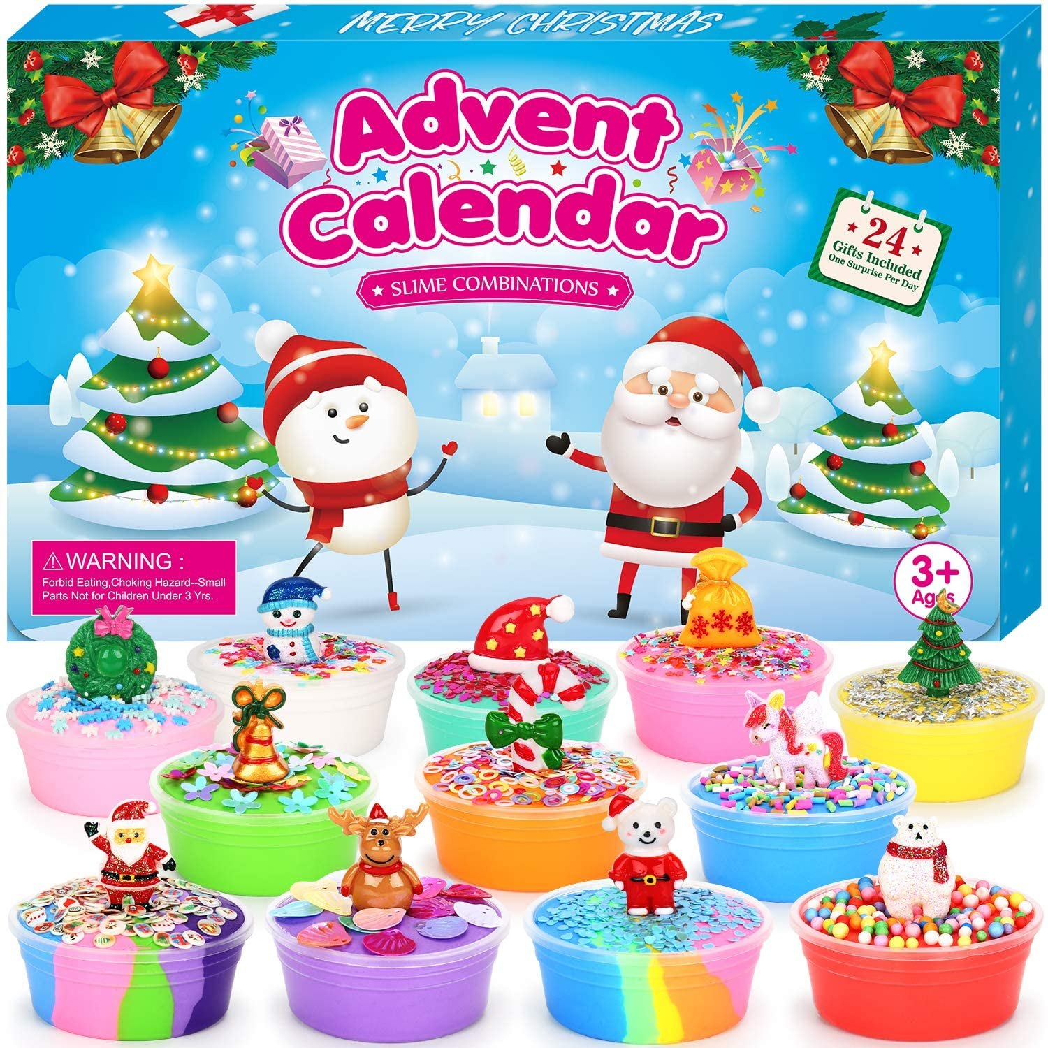 ELOVER Slime Advent Calendar: 24 Slime Surprises! - Hello Subscription