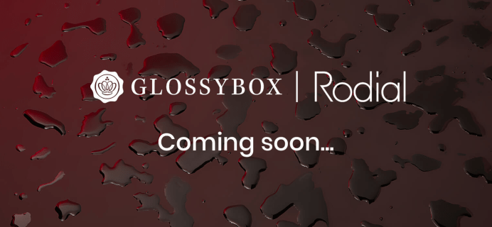 2020 GLOSSYBOX Limited Edition Rodial Box Coming Soon!
