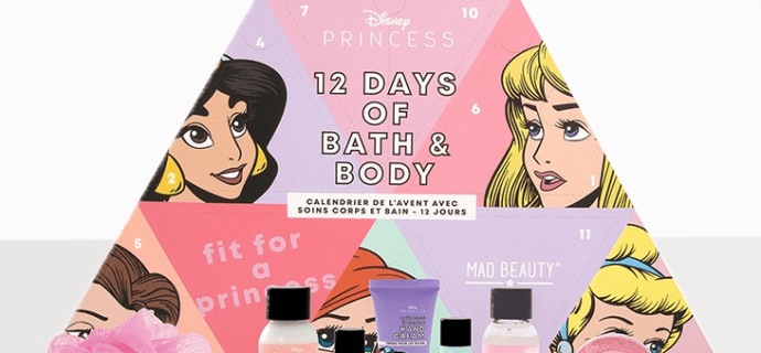 2020 Disney Princess Beauty Advent Calendar Available Now!