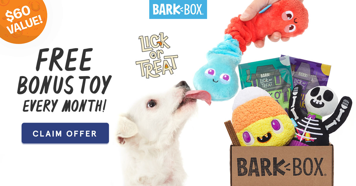 BarkBox Coupon: FREE Extra Toy Every 