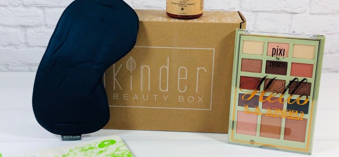 Kinder Beauty Box September 2020 Review + Coupon – SUNFLOWER