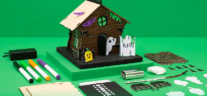 KiwiCo Light Up Haunted House Kit Available Now!