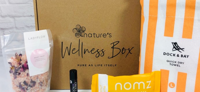 Nature’s Wellness Box August 2020 Subscription Box Review