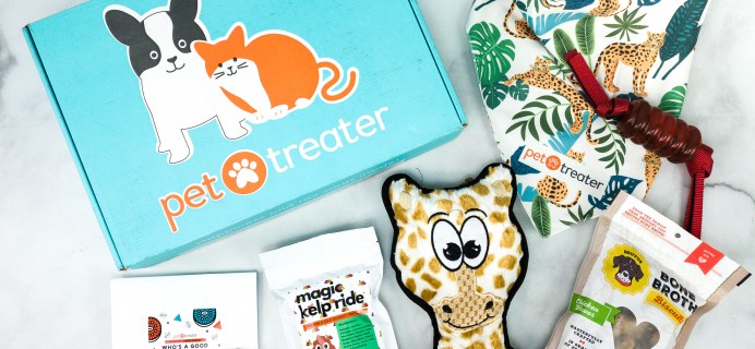 Pet Treater Deluxe Dog Pack September 2020 Subscription Box Review + Coupon