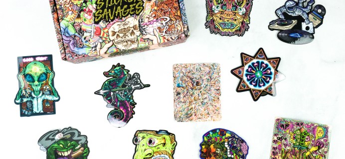 Sticker Savages September 2020 Subscription Box Review + Coupon