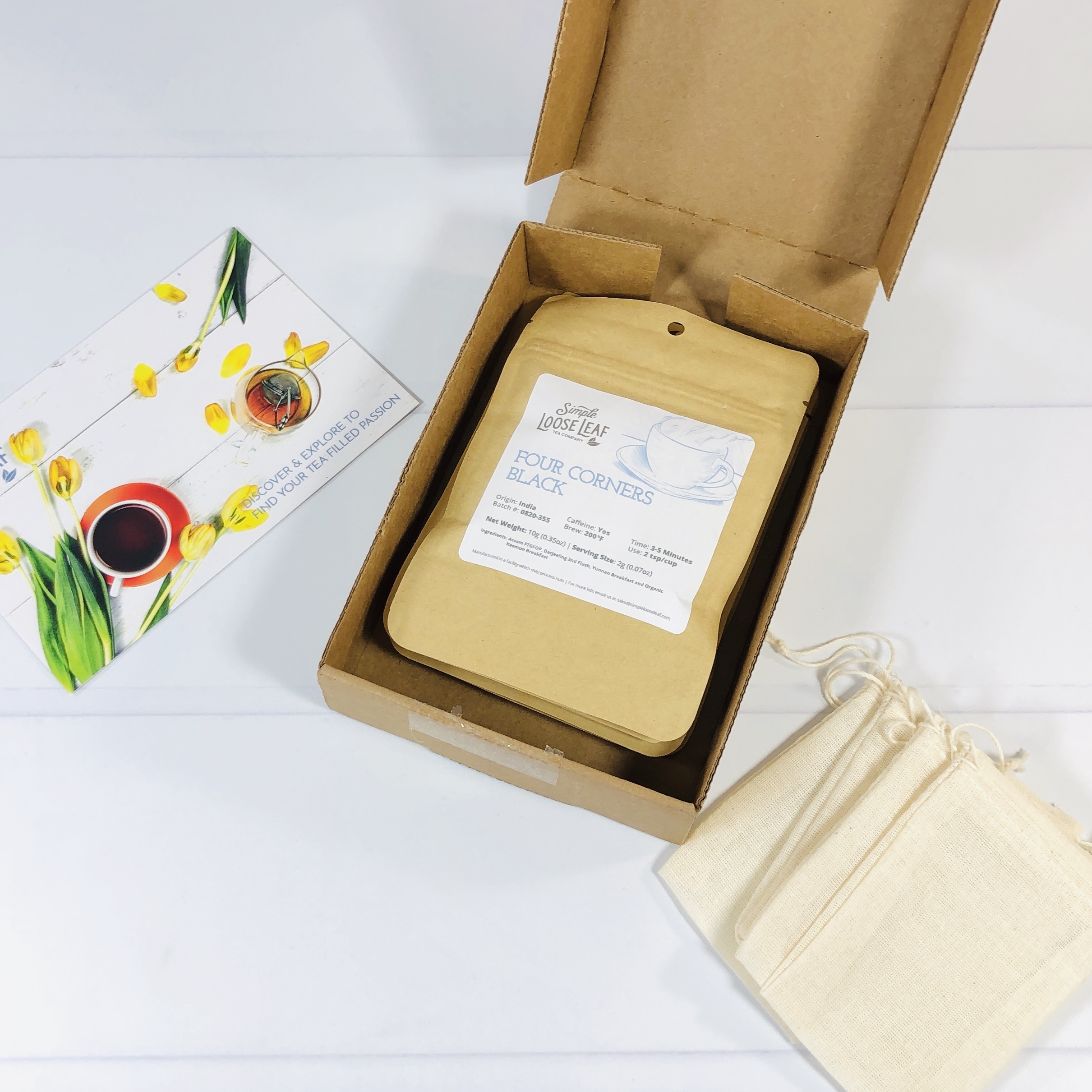 Simple Loose Leaf Tea September 2020 Subscription Box Review + Coupon