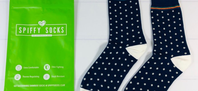 Spiffy Socks October 2020 Subscription Box Review + Coupon