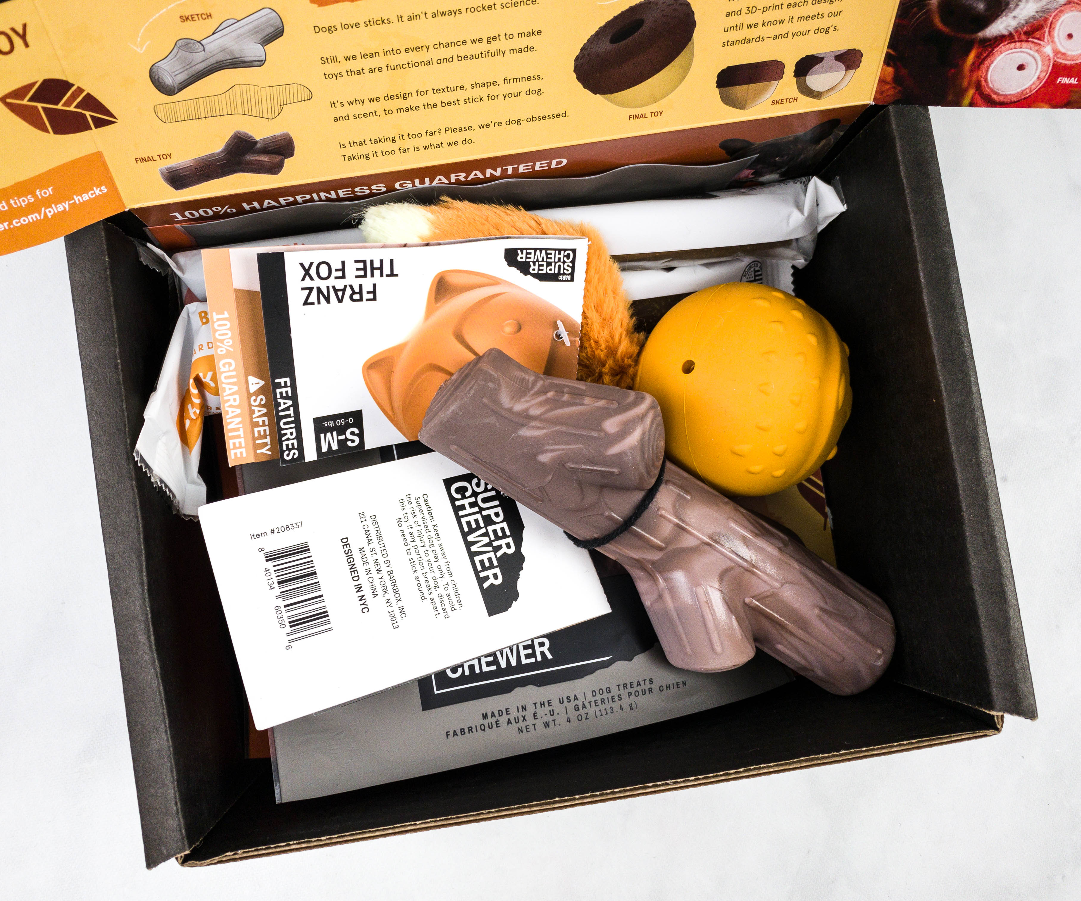 super chewer fall hike box