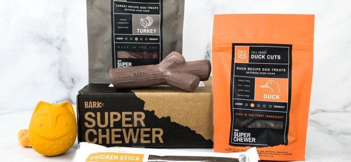Super Chewer September 2020 Subscription Box Review + Coupon!
